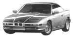 BMW E31 B1020 Fault Code